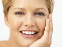 Photo of smiling woman
