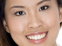 photo showing cosmetic dentistry
