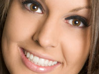photo showing cosmetic dentistry restorations