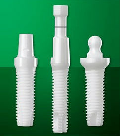 Metal-free Dental Implants